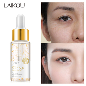 LAIKOU เซรั่มบำรุงผิวหน้าสูตรใหม่ 17 มล. เซรั่มลดเลือนริ้วรอย ผิวขาวกระจ่างใส สูตรเกาหลีผสมทองคำ 24k - Product Image 5