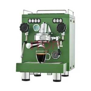 Machine à café italienne semi-automatique commerciale haute pression, mousseur à lait à vapeur, bureau, 20 bars, livraison directe