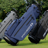Sac de golf léger en nylon avec logo personnalisé, 2 kg, sac de transport portable pour clubs de golf avec double sangle d'épaule