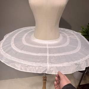 S0695R Ballet plat Performance 3 cercles réglage en arête de poisson raccourci cygne blanc été Cool <span class=keywords><strong>jupon</strong></span> - Product Image 3