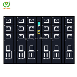 Casier à bagages intelligent Yinlong, casiers à bagages d'aéroport, paiement par carte à puce, casiers de rangement pour salle de sport avec fonction de charge - Product Image 5