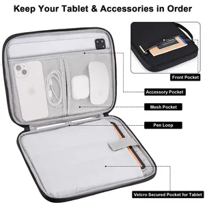 Nouveau étui antichoc 9-11 pouces pour iPad Air Pro 11 <span class=keywords><strong>2022</strong></span> 2021 2020 Mini Pro clavier <span class=keywords><strong>housse</strong></span> pochette pour ordinateur portable 11 pouces Macbook pochette - Product Image 3