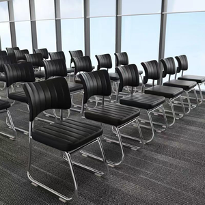 Chinese Manufacturers Sell Modern Design Conference Chairs and Simple Metal-<b>Frame</b> Office Chairs at <b>Cheap</b> Prices - Product Image 5