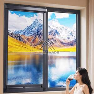 Anti Mosquito Mesh Folding Door Horizontal Open High Quality Retractable Fly Modern <strong>Window</strong> Roller Mosquito Aluminum <strong>Windows</strong> - Product Image 5