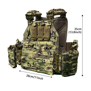 Chaleco Táctico DFV07 CP Camuflaje, para Cosplay, Deportes al Aire Libre, Entrenamiento, Juegos, Molle, Múltiples Colores de Camuflaje, Alta Calidad, Duradero - Product Image 6