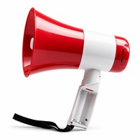 Mégaphone portable 40W, haut-parleur sans fil, corne en PP, portable pour événements, publicité, patrouille