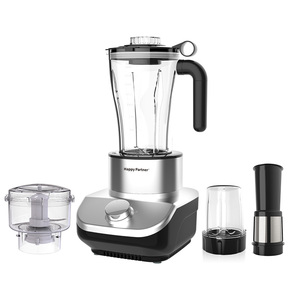 HappyPartner Mixeur Électrique Multifonction 4-<span class=keywords><strong>en</strong></span>-<span class=keywords><strong>1</strong></span> : Blender, Extracteur de Jus, Broyeur, et Machine à Smoothies <span class=keywords><strong>Silvercrest</strong></span> - Product Image 1