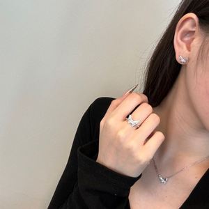 Dylam Fashion <b>Fine</b> Trend Design Jewellery S925 Silver Women Jewelry Accessories 5A Zirconia Butterfly <b>Stud</b> <b>Earrings</b> - Product Image 2