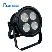 Luz LED PAR Bicolor Impermeable IP65 de 4*50w 3200K-6500K DMX512 para Conciertos y Eventos al Aire Libre
