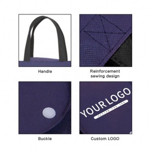 Sacs à bandoulière non tissés imprimés ODM OEM, sacs de courses écologiques, sacs fourre-tout décontractés simples en tissu - Product Image 6