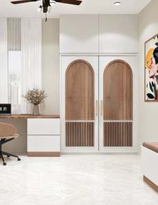 Tủ quần áo tự do với gương thiết kế hiện đại tủ quần áo bằng gỗ tủ quần áo MDF cửa phòng ngủ tủ quần áo với kệ để sử dụng nhà - Product Image 3