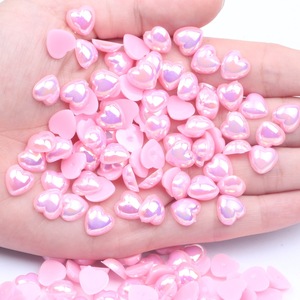 Perles en forme de cœur AB colorées écologiques pour nail art, perles à dos plat, <span class=keywords><strong>strass</strong></span> en cristal <span class=keywords><strong>Swarovski</strong></span> pour DIY - Product Image 5