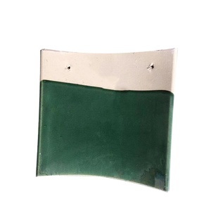 Stile asiatico antico cinese argilla tetto piastrelle di gres porcellanato smaltato di ceramica argilla tegole - Product Image 6