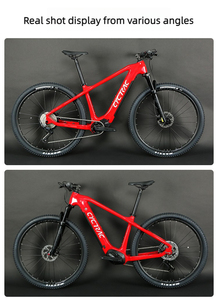 Cheap Price 14A 500W 12 Speed Carbon Frame Mountain Bike With 27.5/29" Wheels Hydraulic Disc Brakes 150kg Load Capacity EM8-M510 - Product Image 2