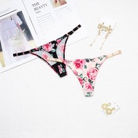 Strings et tangas sexy transparents pour femmes, culottes bikini taille basse, style sexy Bf Pictures Vs G-string Thong