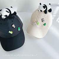 BOTTCOOLA alta calidad al por mayor algodón Panda niños sombrero de béisbol primavera y otoño lindo niño y niñas bebé pato lengua sombrero