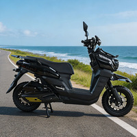 Moto électrique à 2 roues pour adultes CKD SKD 12 pouces, 1200W, vitesse 50 km/h, scooter électrique à 2 roues pour adultes