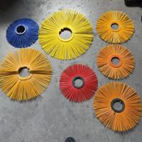 Brosse de remplacement en fil d'acier poly-courbé pour balayeuses industrielles, segments de balai convolutés incurvés pour balayeuses industrielles