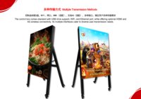 Pantalla LED P2.5 Móvil con Batería, Resistente al Agua IP65, Cartel Digital LED para Publicidad Exterior