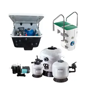Produits complets pour piscine : filtre/pompe/écrémeur/prise d'eau - Product Image 1