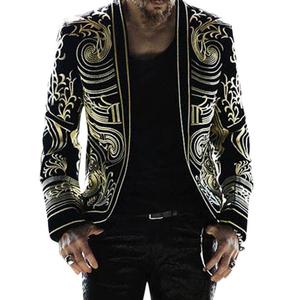 <span class=keywords><strong>2021</strong></span> chaquetas de otoño e invierno para hombres de moda europea y americana, abrigo ajustado estampado para hombres más vendido para hombres - Product Image 1