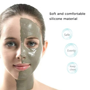 Brosse nettoyante faciale en silicone, brosse pour masque facial, nettoyant pour le visage - Product Image 6
