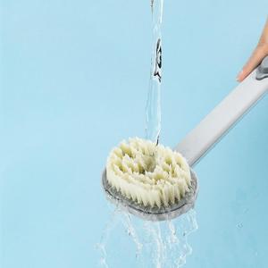 Cepillos de Baño para la Espalda, Cepillos de Limpieza Suaves para Bebés, Cepillos Exfoliantes de Mango Largo con Dispensador de Jabón - Product Image 5