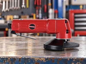 Amoladora Angular Neumática Airboso de 125 mm (4 Pulgadas) con Disco de Pulir, 10000 RPM, Modelo AP7319, Fabricada en China, Velocidad sin Carga - Product Image 1