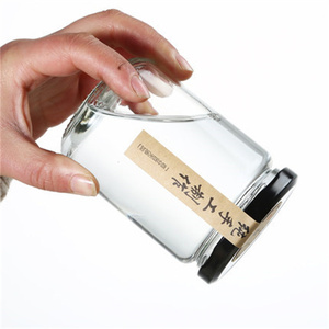 Vaso <span class=keywords><strong>di</strong></span> miele marmellata barattolo <span class=keywords><strong>di</strong></span> sottaceti contenitore <span class=keywords><strong>di</strong></span> <span class=keywords><strong>vetro</strong></span> bottiglie <span class=keywords><strong>con</strong></span> Coperchio in oro rotondo vaso <span class=keywords><strong>di</strong></span> miele de miel marmellata sottaceto en verre versare salsa - Product Image 3