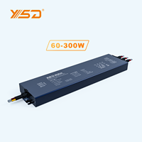 Driver LED Dimmable YSD Série GF 150W 200W 300W IP67 Triac 0-10V/1-10V/PWM/Résistance 5-en-1 pour Ampoule LED