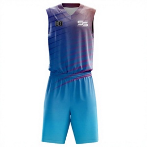 Nouveaux ensembles d'uniformes de basket-ball personnalisés, respirants, réversibles, uniformes de basket-ball par sublimation, maillot de basket-ball pour hommes - Product Image 1