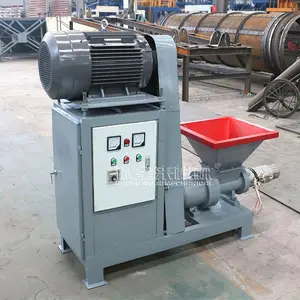 2024 Full Automatic 50mm hexagonal wood sawdust briquette press extruder machine with factory price