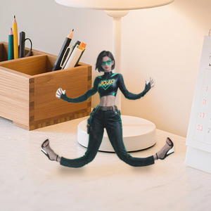 Tùy chỉnh hợp thời trang thân thiện với môi Anime khớp nối sang trọng búp bê kỳ nghỉ món quà kỷ niệm linh hoạt hành động đồ chơi - Product Image 4