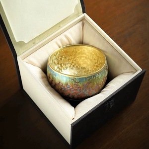 Tazza <span class=keywords><strong>da</strong></span> tè iridescente Kiln-Change Premium, tazza <span class=keywords><strong>da</strong></span> maestro fatta a mano, <span class=keywords><strong>collezione</strong></span> di <span class=keywords><strong>tazze</strong></span> <span class=keywords><strong>da</strong></span> tè in ceramica dorata, tazza <span class=keywords><strong>da</strong></span> tè Kung Fu. - Product Image 6