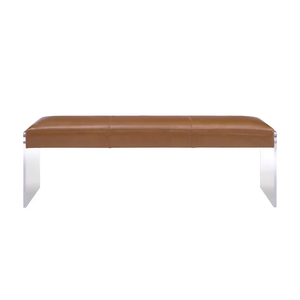 Table de toilette simple et élégante en lucite avec pieds en acrylique transparent - Product Image 6