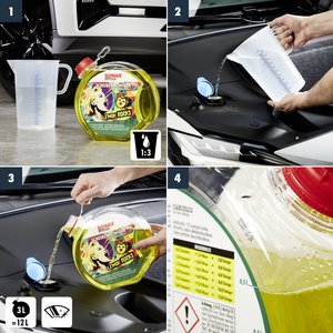 Limpiador de Discos Profesional Concentrado Lemon Rocks (3 Litros) Líquido Limpiaparabrisas para Autos - Product Image 4