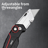 Kleines faltbares multifunktion ales Karam bit faltbares Flachtaschen-Steek-Taschen messer aus Metall für Camping
