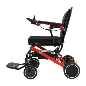 Jbh d37 סגסוגת אלומיניום קל משקל מתקפל כיסא גלגלים ממונע למכירה - Product Image 2