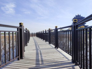 I produttori vendono in acciaio inossidabile ponte fluviale di sicurezza Guardrail parco Area panoramica recinzione in lega di alluminio ringhiera del <span class=keywords><strong>marciapiede</strong></span> - Product Image 6