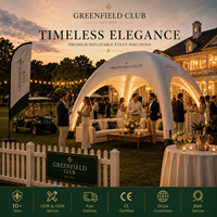 Tente d'événement gonflable de luxe CATC, Oxford, imperméable et résistante aux intempéries |   Marquee Spider Premium Étanche à l'Air |   Personnalisé sur mesure avec votre marque