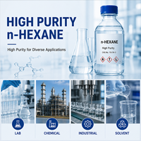 n-Hexane de haute pureté de qualité supérieure CAS 110-54-3, qualité HPLC pour analyse en laboratoire, fabricant et fournisseur en gros