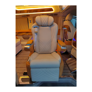 Sièges de van VIP électriques chauffants rotatifs OEM de luxe pour tuning MPV VAN RV Carnival Sprinter V250 Metris Alphard Coaster Hiace - Product Image 1