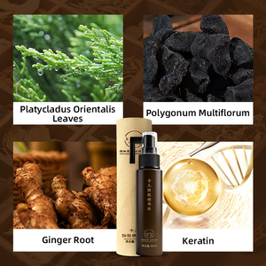 Spray de <span class=keywords><strong>Tratamiento</strong></span> Capilar Herbal para Hombres al por Mayor con Cafeína y Thuja, Fortalece las Raíces, Mentol Refrescante, Control de Grasa del Cuero Cabelludo - Product Image 4