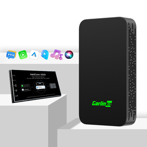 Carlinkit C2Air 50, Adaptador Inalámbrico para Auto 2 en 1, Mini Ai Box Portátil Sin Cables, Sin Retrasos, Wifi6, Carplay y Android Auto - Product Image 1