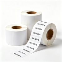 Étiquettes à données variables Haoxuan OEM, papier semi-brillant, impression numérique, autocollants adhésifs pour la gestion des informations produit