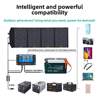 Panneau solaire pliable 500W 18V, module de charge PV portable pour stations d'alimentation extérieures, fabriqué en Chine
