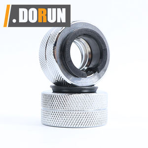 Collares de Barra de Pesas Steel Twist Pro, Liberación Rápida, Cierre Magnético, Antideslizante, Plateado, DorunFit DR-CL004, <span class=keywords><strong>1</strong></span> Pulgada Estándar - Product Image 1