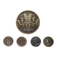 Offres Spéciales usine personnalisé cuivre et argent pièce Vintage jeu de société monnaie Souvenir pièces commémoratives en métal à vendre