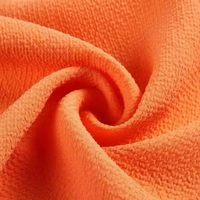 Tissu sergé extensible de haute qualité 100% tricot Polyester Seersucker matériaux de tissu froissé pour l'utilisation des vêtements