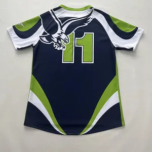 Customized Green Rugby Jersey Short Sleeve Button Down Collar Men's Sportswear Football Rugby Men's